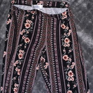 flowy flare pants